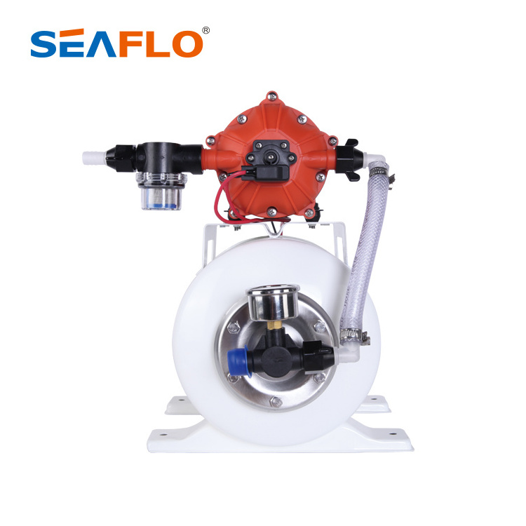 SEAFLO  dc 12v 3.0-5.0GPM  RV Solar Water Pressure Booster Pump Pressure Booster System for Water Supply