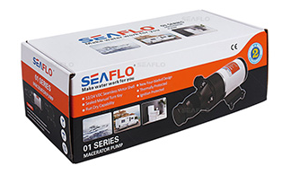 SEAFLO 12 volt 24 volt macerator marine toilet pump for waste trash sewage water pump