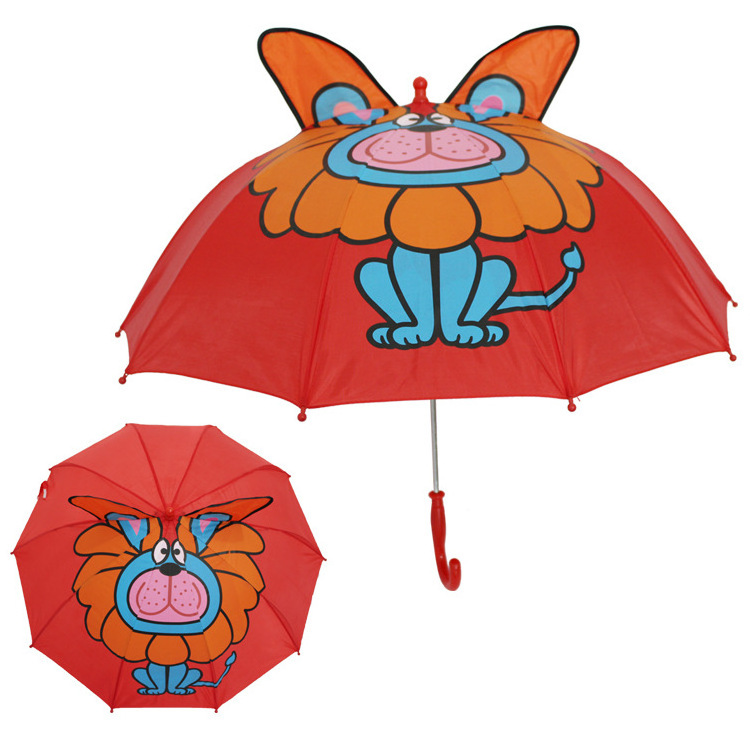 cute animal design umbrella for kids,cheap small animal cartoon shape umbrella