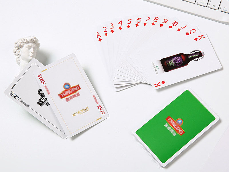 Custom Full Color Printing Paper Playing Card Pokers PVC Playing Cards