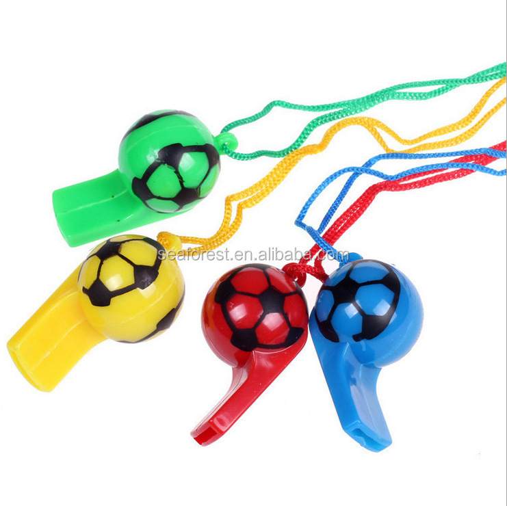 Plastic Football Fans Cheering Whistle Soccer Referee Whistles