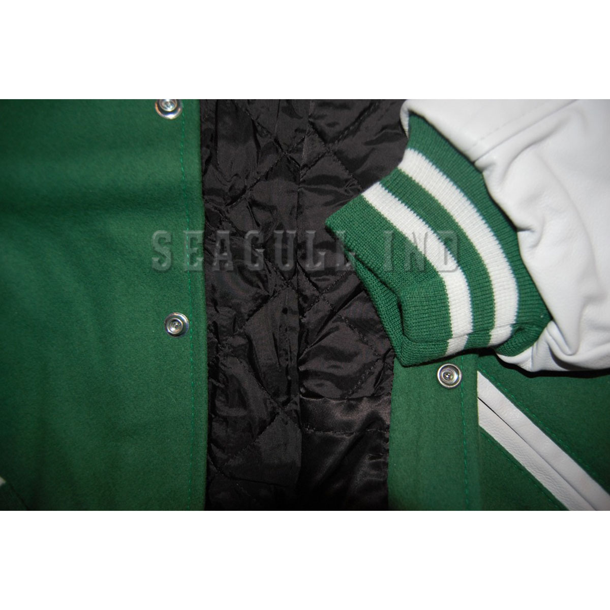 Wholesale Bomber Jacket Brown Baseball Jacket College Coats Unisex Philadelphia Eagles NFL Varsity Jacket