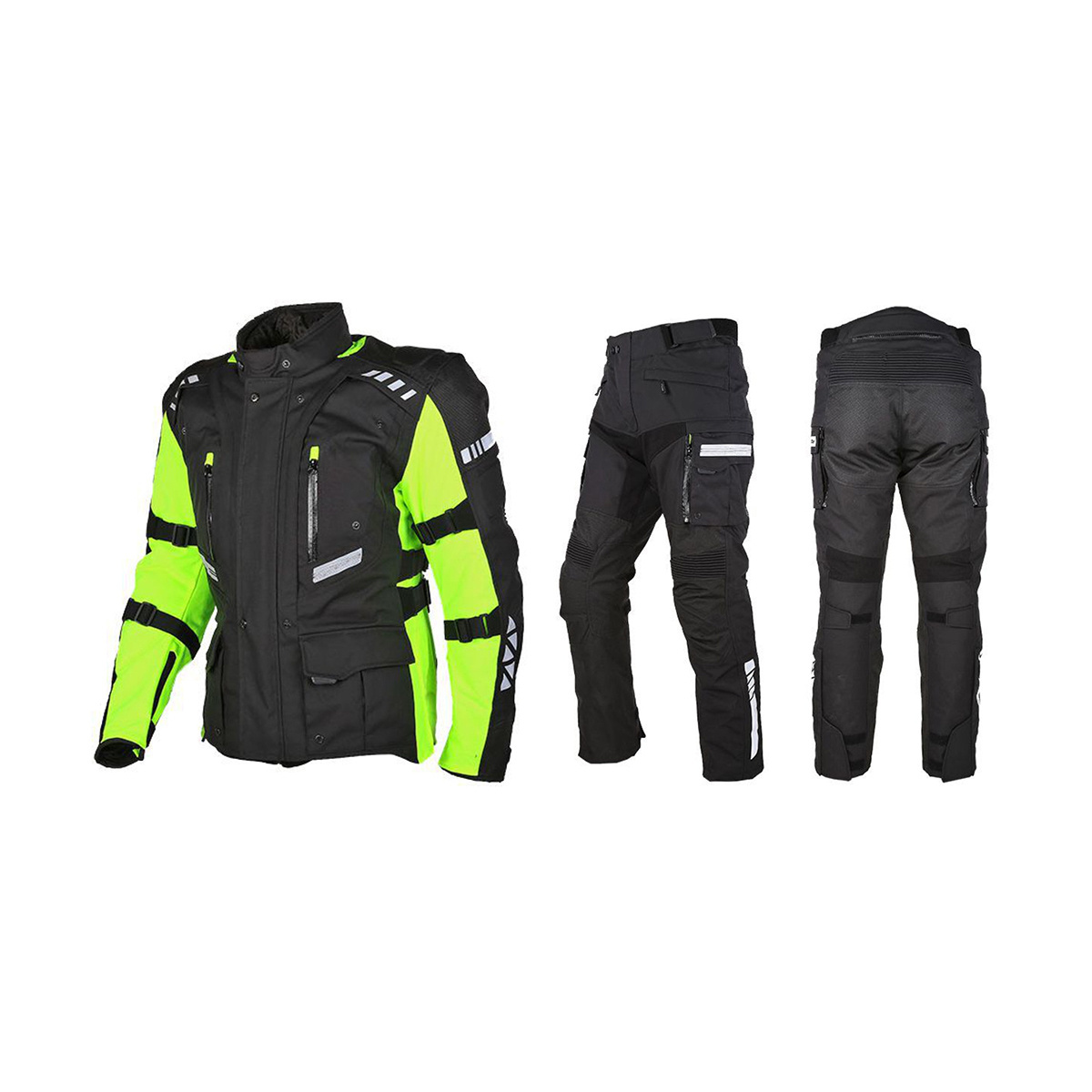 Motorcycle Riding Racing textile & Leather Track Suit with Padding custom Multi color moter bike suit