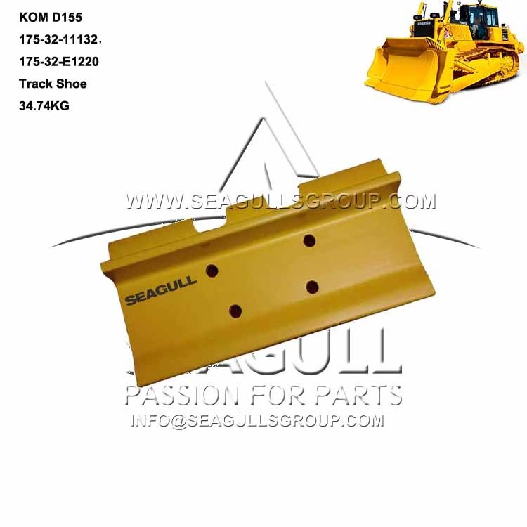 KOM D155 bulldozer undercarriage track shoe 170-32-11115