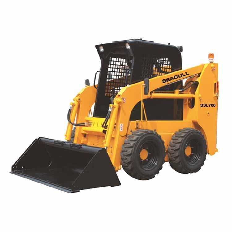 Wheel skid steer loader mini 500kg 700kg 850kg 950kg Skid Steer Loaders with Bucket mixer attachment