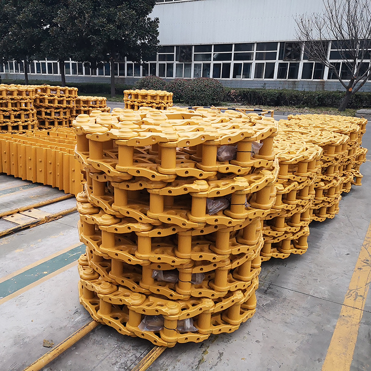 excavator spare parts undercarriage parts track chain wheeland 49L 53L excavator track link assembly