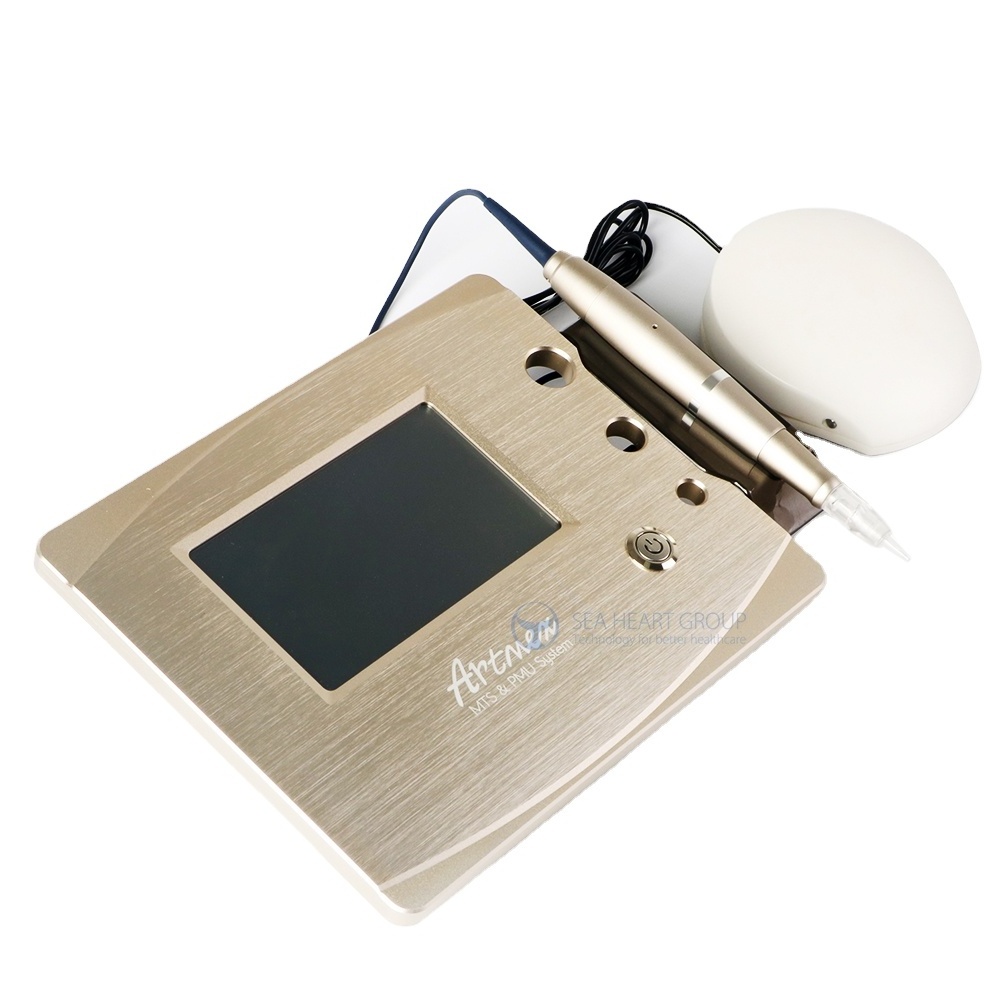 Professional artmex V7 metal panel permanent makeup machine with 1 / 3 / 5 / 7 pins cartridge