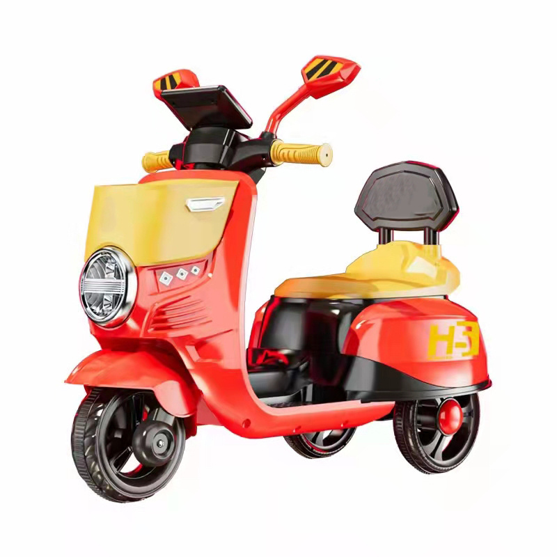 Children's toys electric motorcycle baby tricycle children's battery car charging boys and girls Mulan car