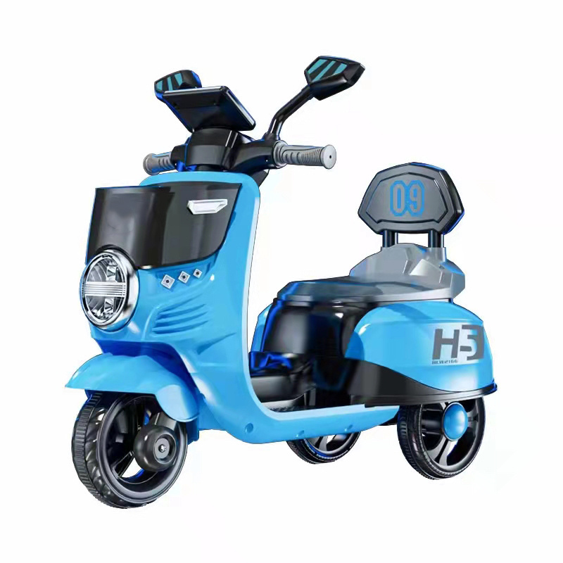 Children's toys electric motorcycle baby tricycle children's battery car charging boys and girls Mulan car