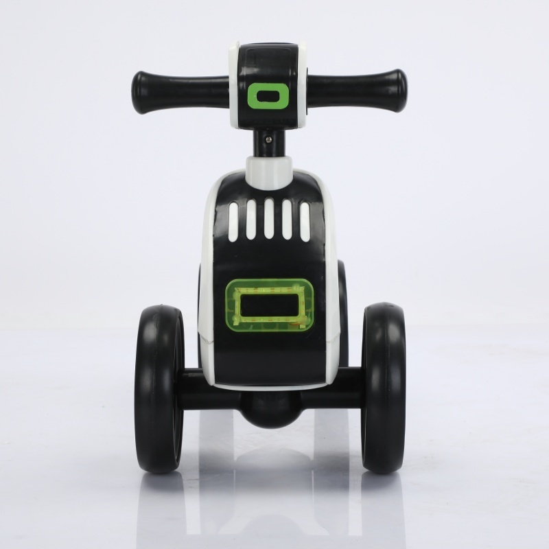 2023 new design good quality robot-shape children tricycle outdoor balance car baby four-wheeled bike kids ride on toy car