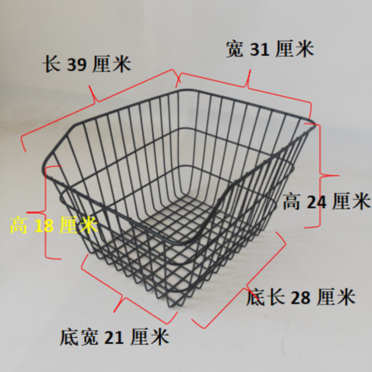 Wholesale factory direct supply good quality cheap rear bike rack basket other bicycle parts basket for bike