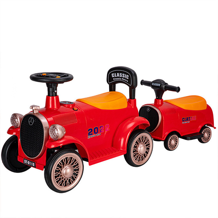 Children's electric car four wheeled Baby Super large toy car can sit in the remote control children's car