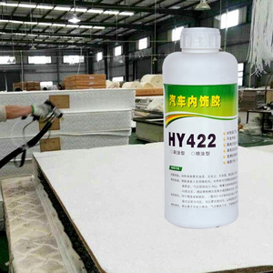 Factory price neoprene water based adhesive contact sponge foam spray glue foam sponge spray adhesive for cushion foam sofas