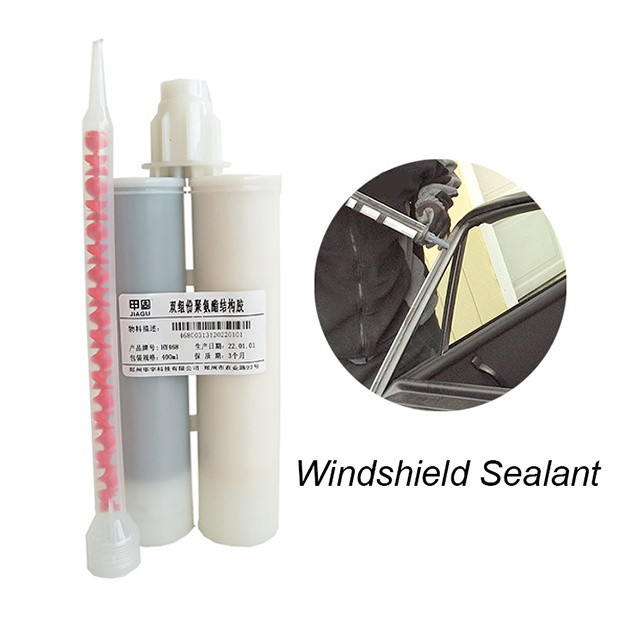 polyurethane glass adhesive 2 two component structural polyurethane Auto windscreen installation windshield adhesive