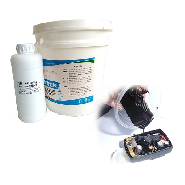 HY484 flexible epoxy sealant waterproof high temperature epoxy resin electronic potting sealant for electronic component