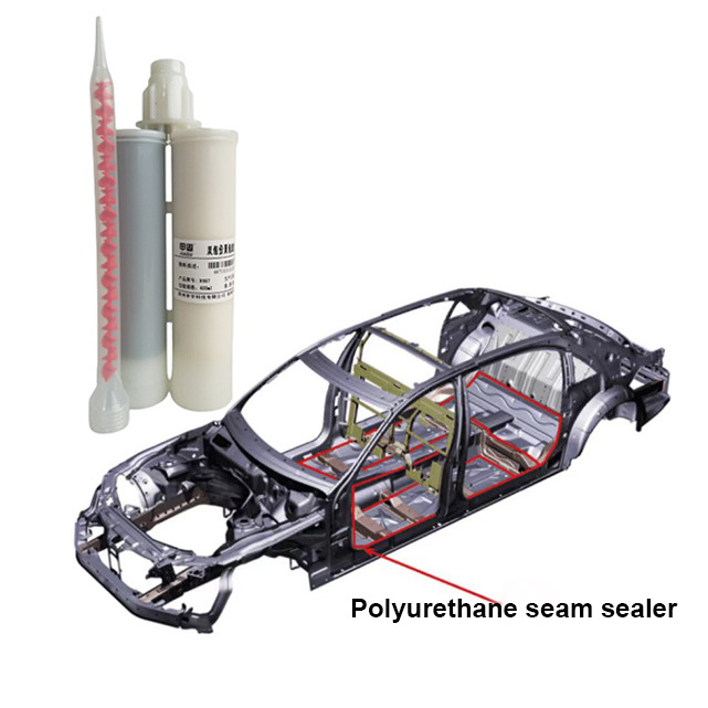 HY467 Auto body glue welding seam car body sealer polyurethane automotive sealant two component fast curing