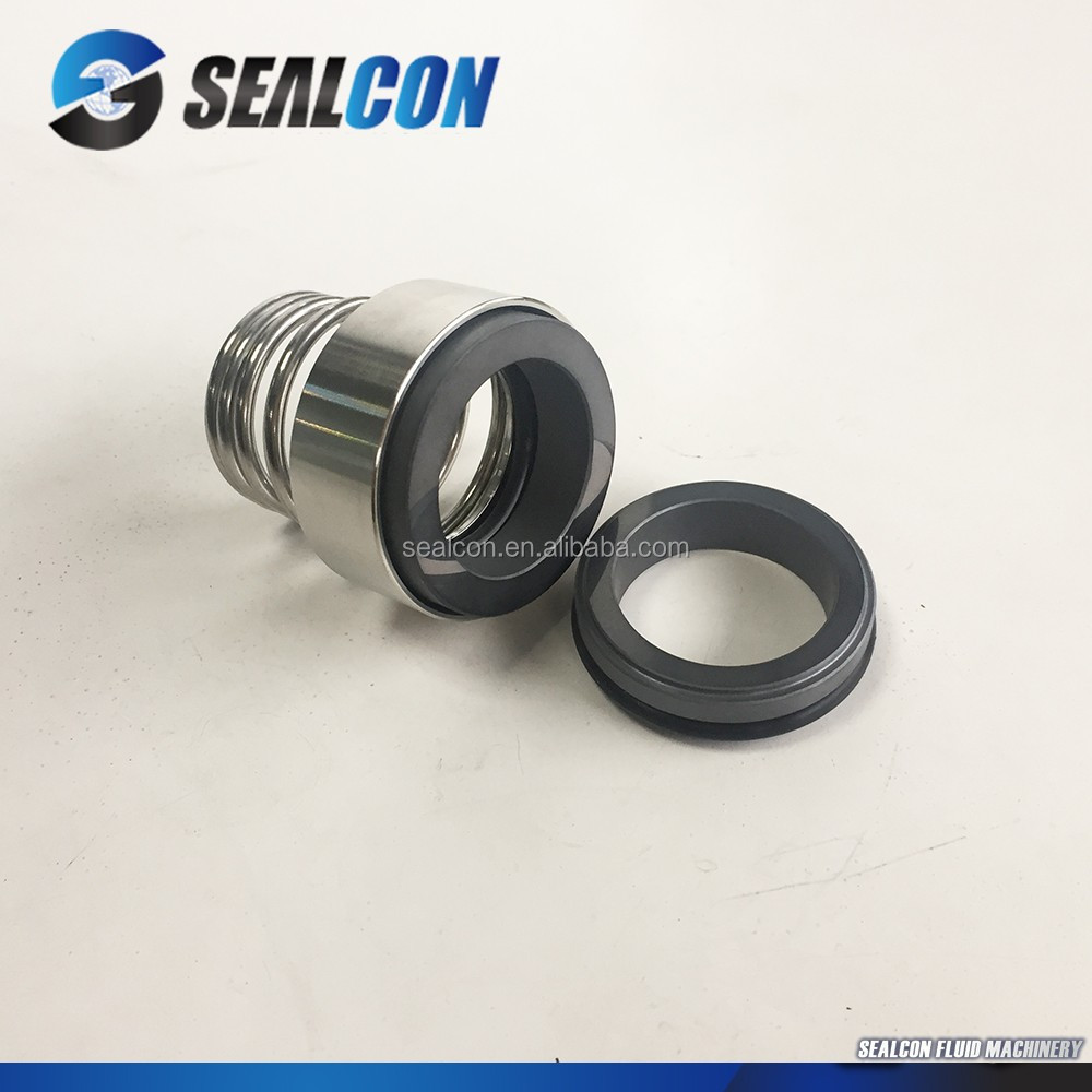 Hot sale water pump roten 5 or 155C parts rubber bellow mechanical shaft seal 10mm-100mm