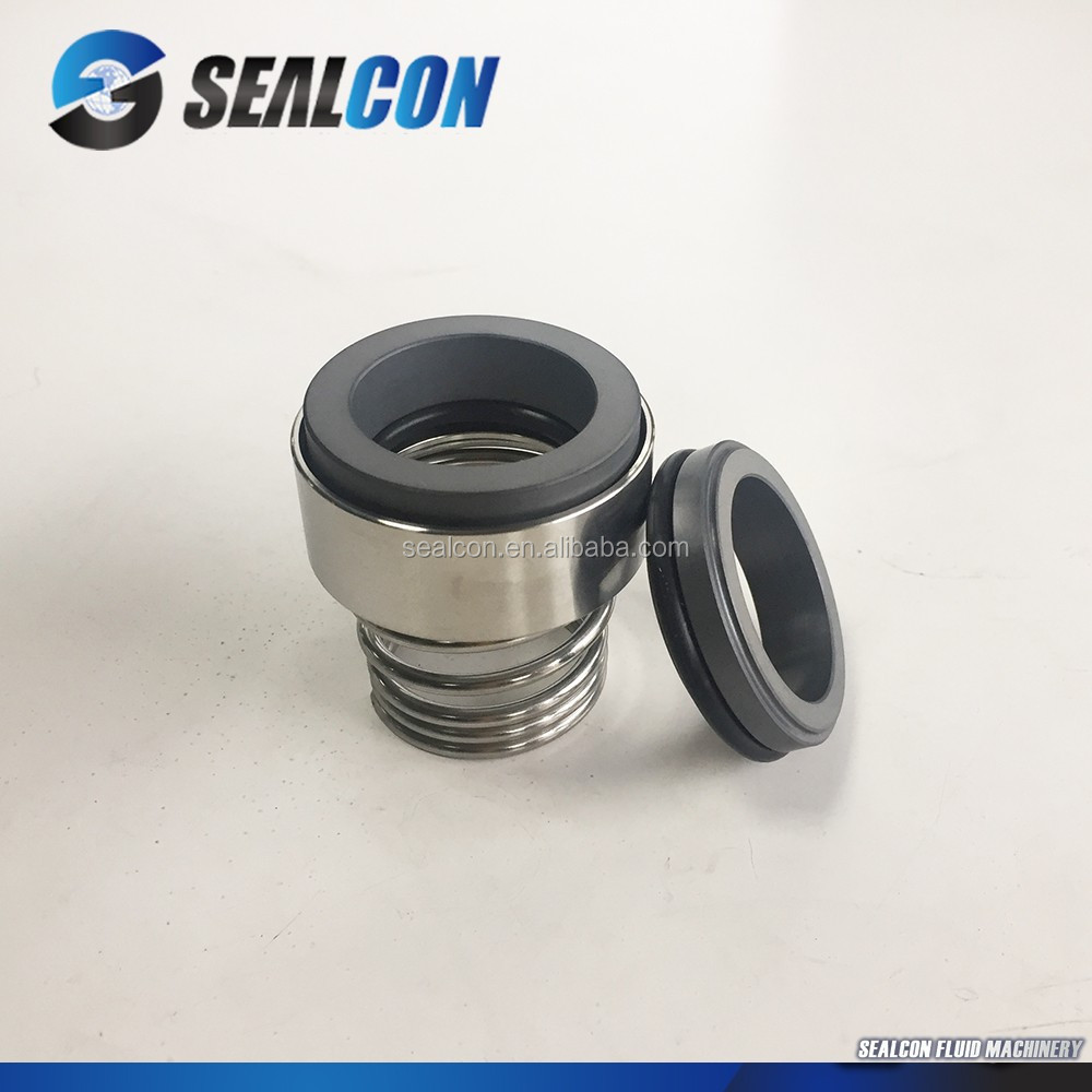 Hot sale water pump roten 5 or 155C parts rubber bellow mechanical shaft seal 10mm-100mm