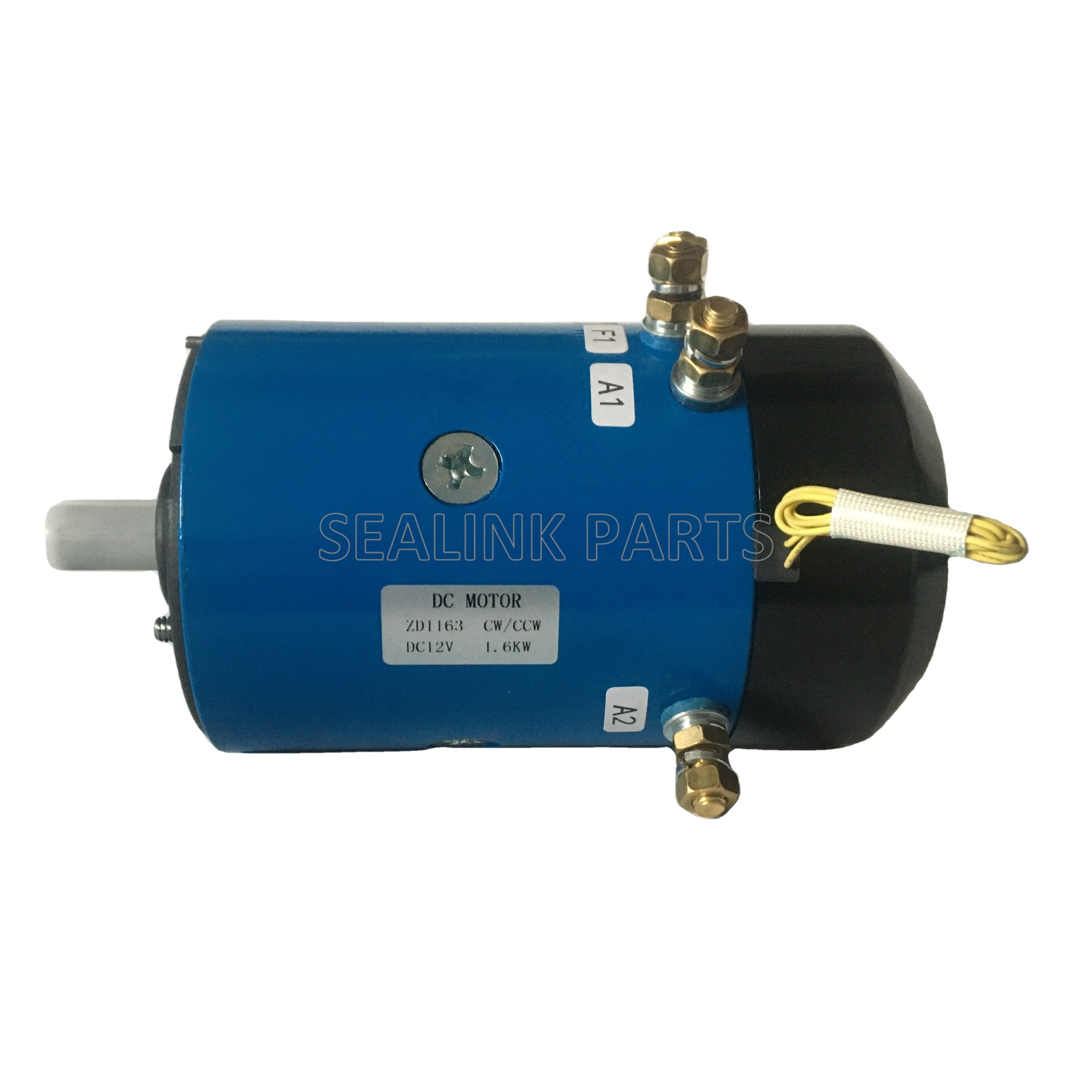 DC Motor 12V 1.6KW 3000RPM for electric winch  Windlass Hydraulic power unit power lift truck