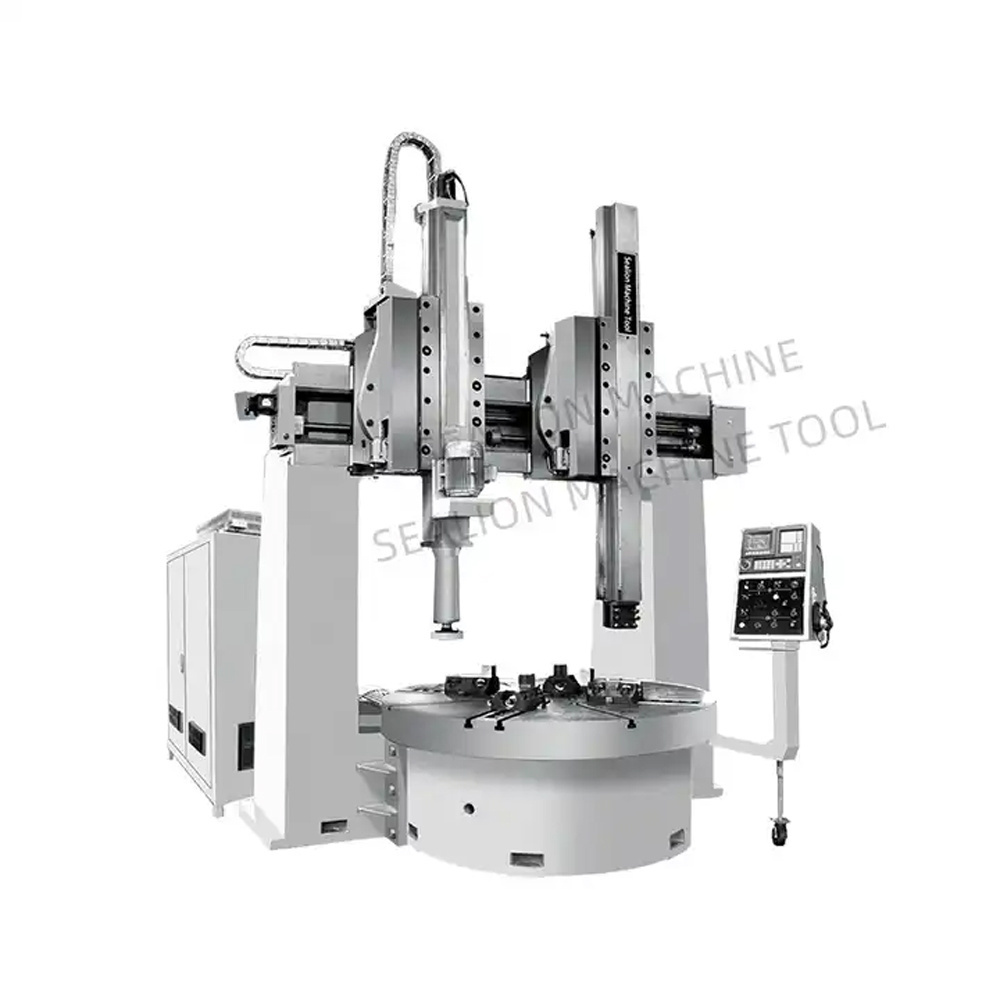 CQ5825 Factory Hot Sale CNC Automatic High Rigidity Double Column Vertical Lathe