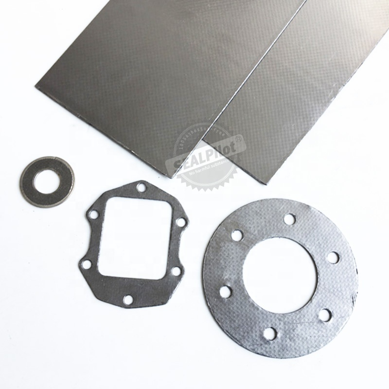 graphite sheet, SS304 graphite gasket for muffler exhaust, various products can be customized, material wholesale