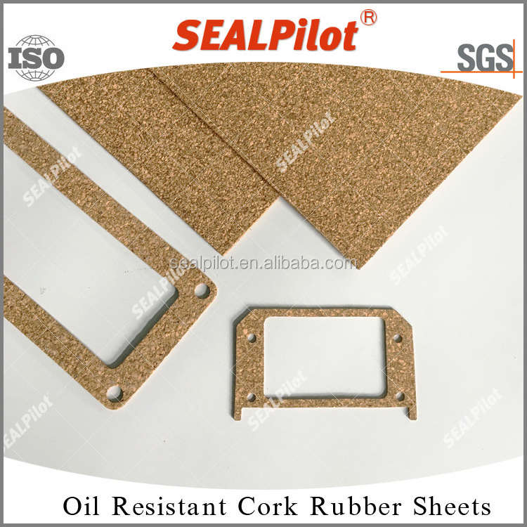 oil resistant rubber cork gasket material sheets -Nitrile 0.5-10mm, available from stock