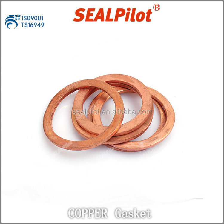 Made in China for auto parts supply copper gaskets