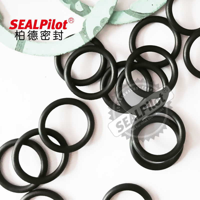 OEM rubber o ring sealing gasket, NBR/EPDM/KFM/CR rubber gasket seal, customized various products, material