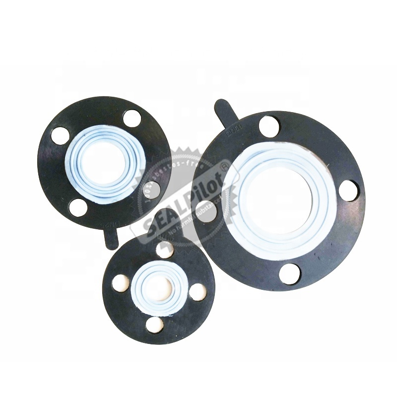 Custom PTFE and EPDM composite flange gasket,material wholesale, factory direct sales, excellent