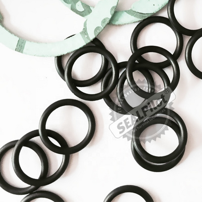 OEM rubber o ring sealing gasket, NBR/EPDM/KFM/CR rubber gasket seal, customized various products, material