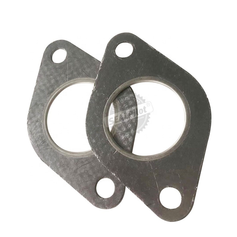 graphite sheet, SS304 graphite gasket for muffler exhaust, various products can be customized, material wholesale