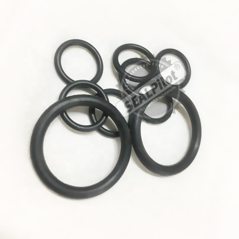 OEM rubber o ring sealing gasket, NBR/EPDM/KFM/CR rubber gasket seal, customized various products, material