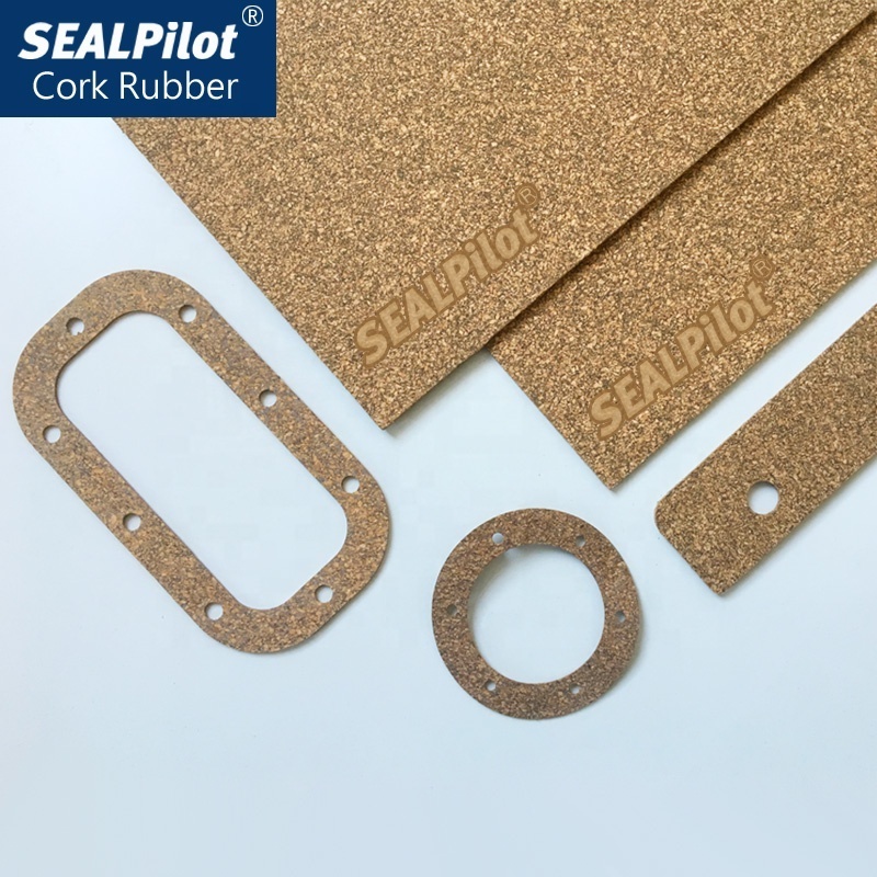 multifunction natural gasket cork rubber sheet, cork rubber gasket seal, customized various products