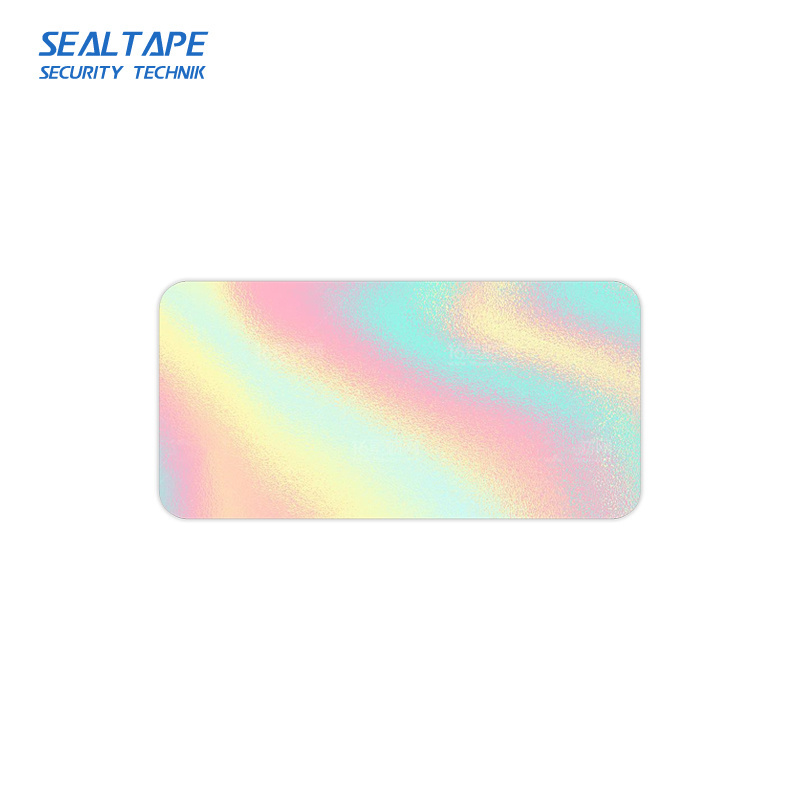 holographic roll a4 printing plain destructible vinyl hologram graffiti eggshell sticker paper