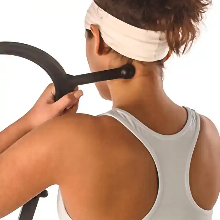 2024 Hot Selling Handheld Abs Back Neck S Shaped Shoulder Self Massage Tool Back Hook Massager