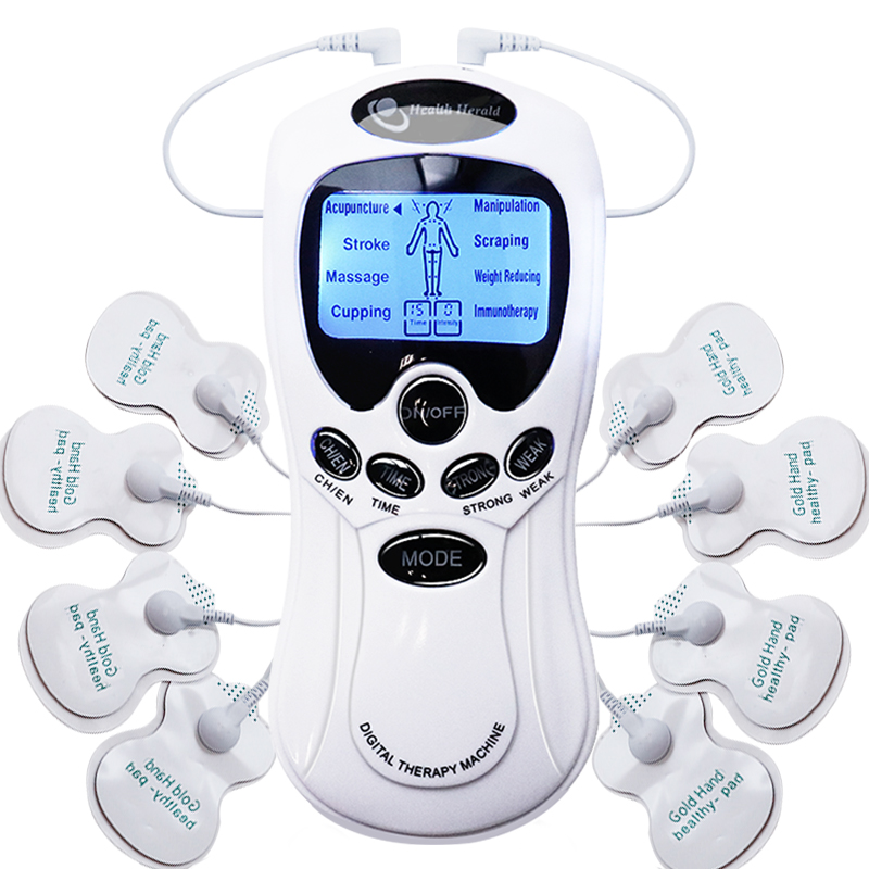 Hot Sell EMS Digital 8 Models Tens Massager Pain Relief For Full Body  Electric Tens Ems Neck Electronic Pulse Massager