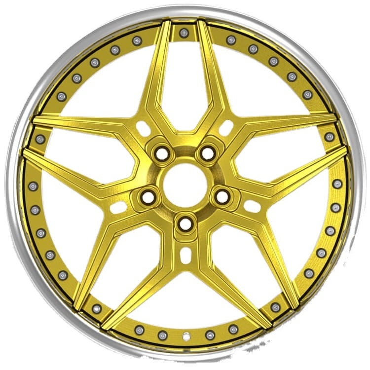 Rines 4x100 17 Inch 18 Inch 5x100 4x100 5x114.3 New Design Via Alloy Wheels Rim