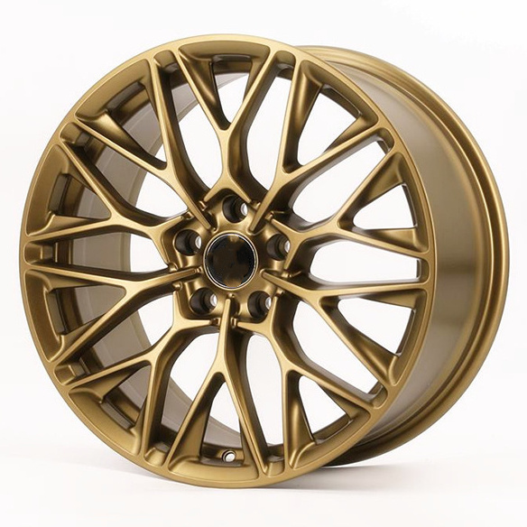 New In Casting Gold Rims Wheels 19 20 21 Inch Passenger Car Forged Wheels