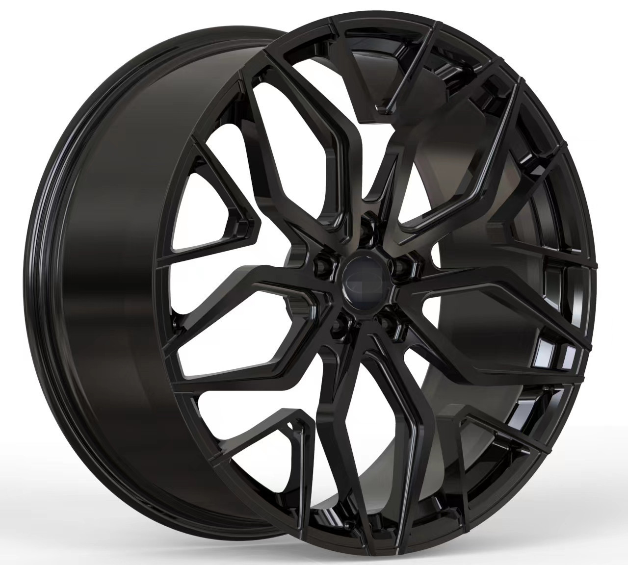 New Design Custom High Quality Casting Car Aluminum Alloy Wheel Rims 5 Lugs 18 19 20 22inch 5x112 120 100 114.3 Wheels