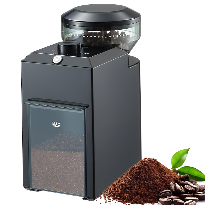 Electric Burr Coffee Grinder, Adjustable Burr Mill Coffee Bean Grinder with 28 Grind Settings 2-12 cups