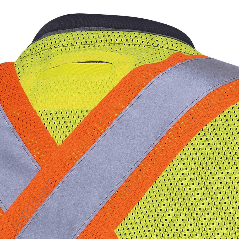 Wholesale Price High Visibility Security Safety Work Wear Vest With Pocket Made in Best Material Safety Vest