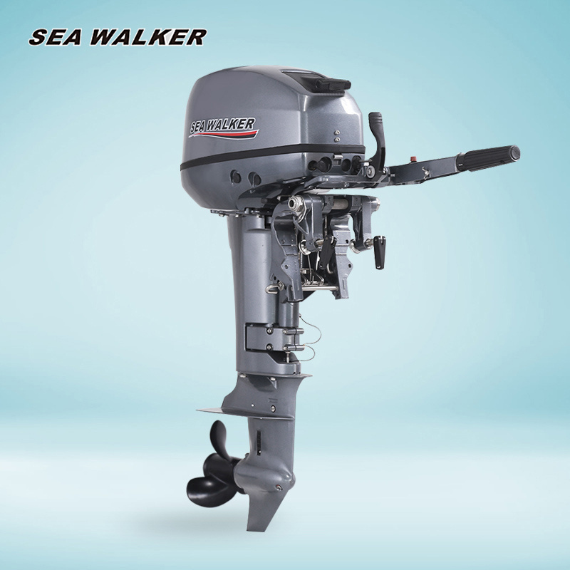 Seawalker 2 Stroke 15HP  Short Shaft Chinese Shaft Outboard Engine Boat Motor Outboard Motor