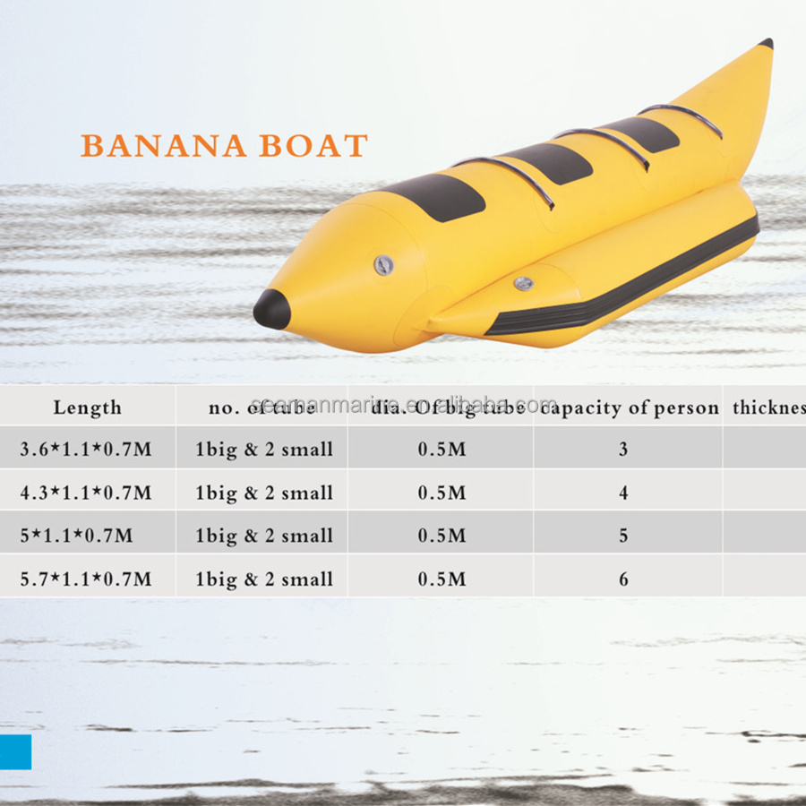 Seawalker Inflatable Banana Boat, Funny Banana Boatd, Inflatable Flyfish Boat