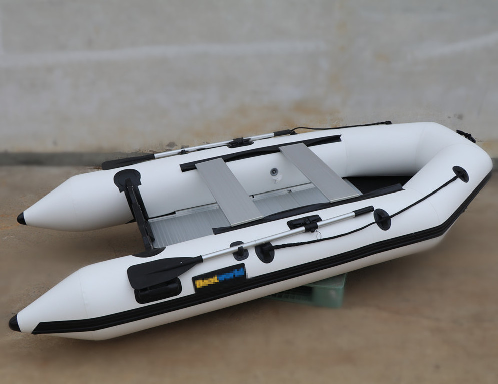 3.6 meter PVC tube aluminum floor inflatable BOAT Inflatable dinghy raft Fishing boat paddle rowing boat with CE