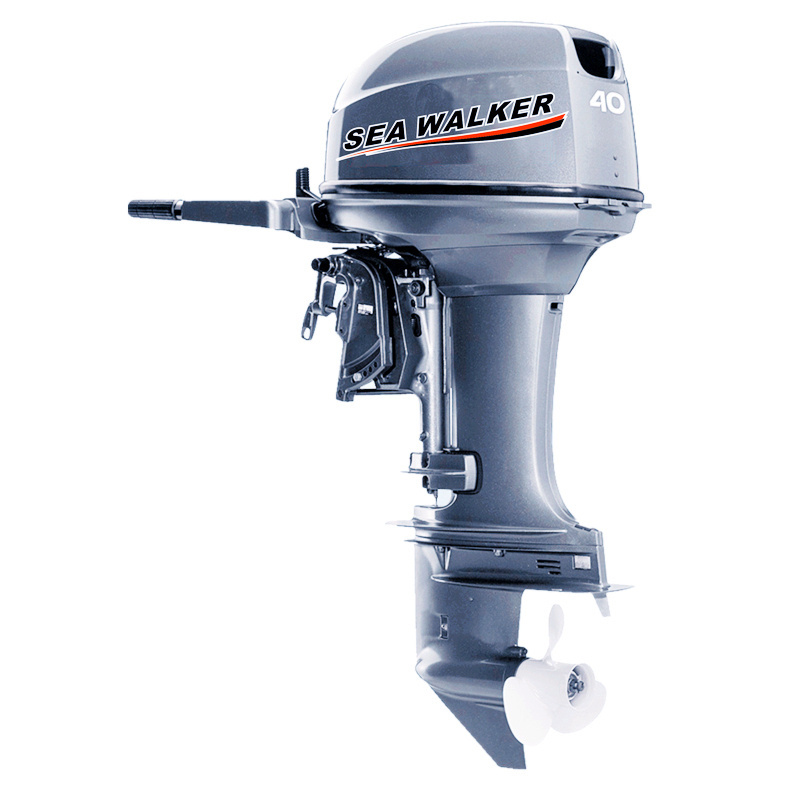 Seawalker 2 Stroke 40 HP Outboard Motor High Quality Boat  Engine Gasoline marine power For Sale