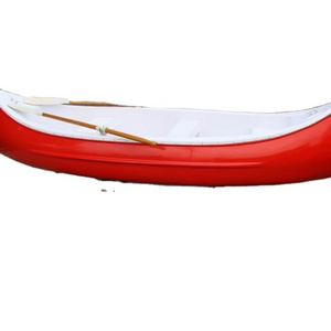 Hot Sale !Small Dinghy Fiberglass Fishing Boat Rowing Boat kayak conoe 4.05m