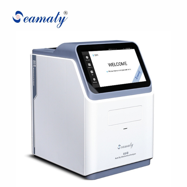 SD1 POCT Blood Testing Machine Dry Biochemistry Analyzer Fully Automatic Clinical Blood Gas Electrolyte Chemistry Analyzer