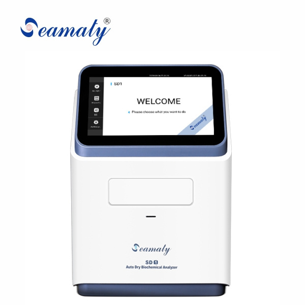 SD1 POCT Blood Testing Machine Dry Biochemistry Analyzer Fully Automatic Clinical Blood Gas Electrolyte Chemistry Analyzer