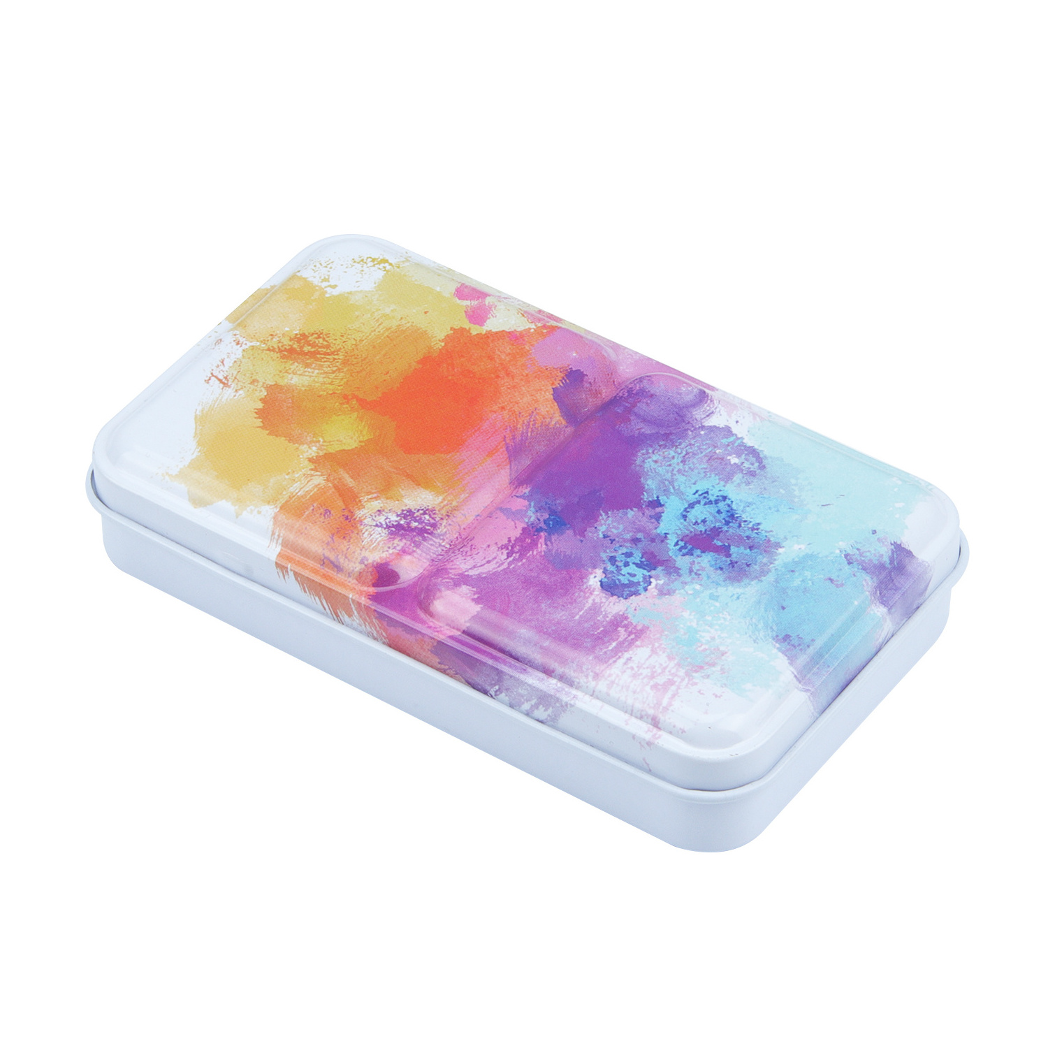 11 Color aquarell metal box watercolour Palette Paint Case empty watercolor storage tin palette box for/with 12 half pans tin.