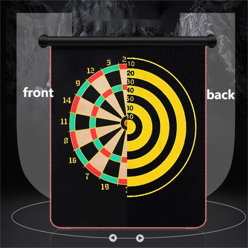 Hot Sale Professional 15 17 Inch Magnetic Dartboard with 6 PCS Darts Portable Home Indoor Toy Dartboard